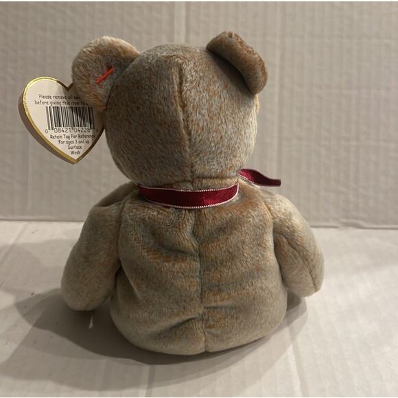 TY Beanie Baby 1999 Signature Bear - Picture 3 of 6